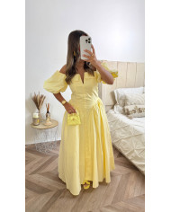 Robe ballerina Jaune