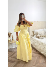 Robe ballerina Jaune