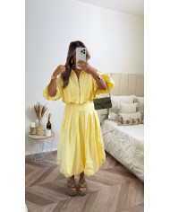 Ensemble Veste + jupe bouffante Rose