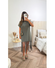 Jupe étoile crochet orange