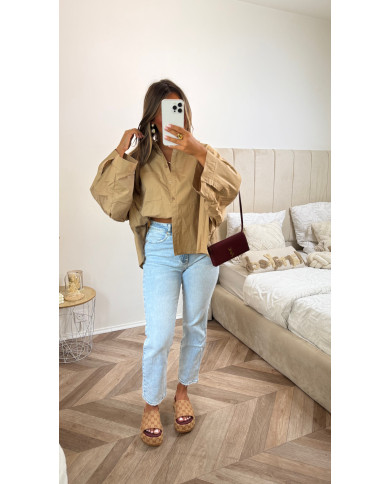 Chemise Nacima Camel