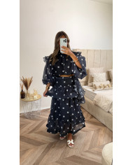 Ensemble jupe inspi Z broderie Fleurs 🪡