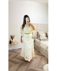 Ensemble jupe inspi Z broderie Fleurs 🪡