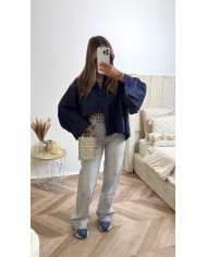 Chemise Nacima bordeaux