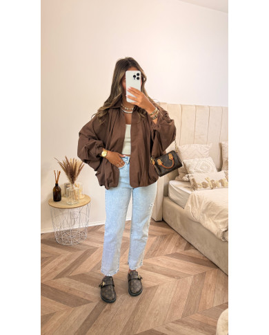 Veste bombers doux Choco