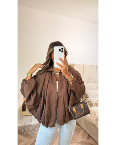 Veste bombers doux Choco