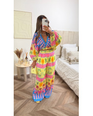 Ensemble pantalon casa cochella Fluo