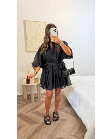 Robe tulle Gaby noir