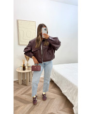 Veste Sandrau simili beige