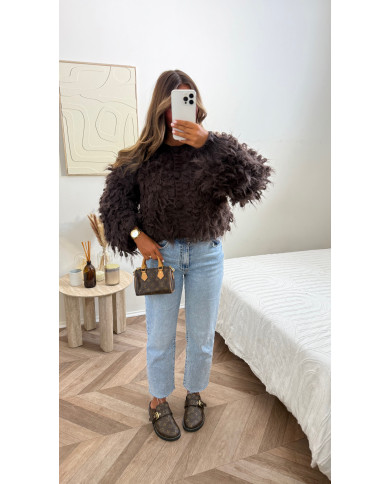 Gilet FROUFROU Choco