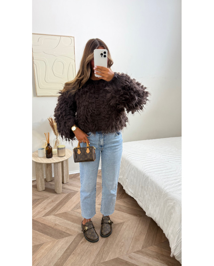 Gilet FROUFROU Choco