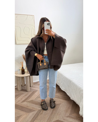Veste oversize Cape Choco