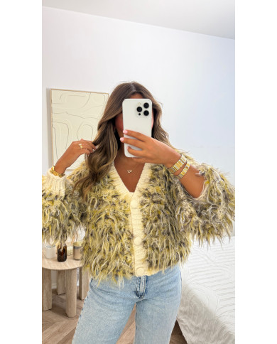 Gilet Froufrou Anis Gilet Froufrou Anis