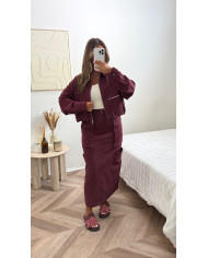 Veste Gilet épais jaune