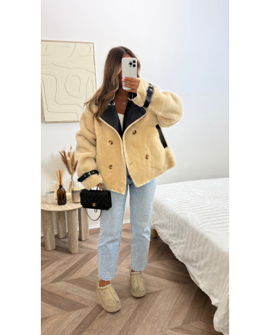 Bombardier Gaby moumoute Noir