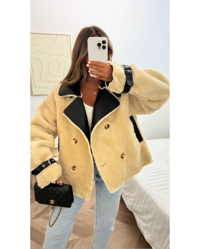 Bombardier Gaby moumoute Noir