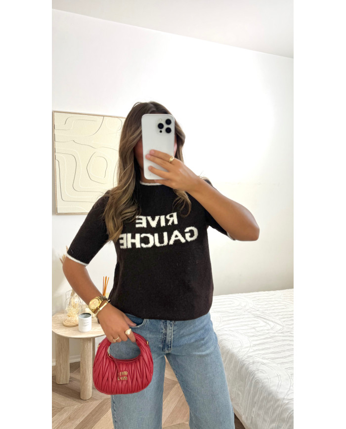 Mini Pull Rive Gauche Choco