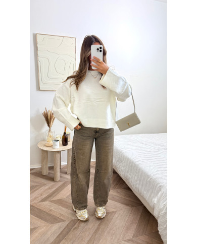 Pull Cosy Écru