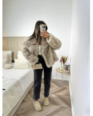 Fourrure Vegan Beige