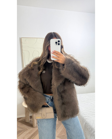 Fourrure Vegan Choco