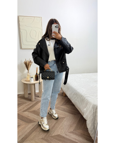 Veste Simili basic oversize