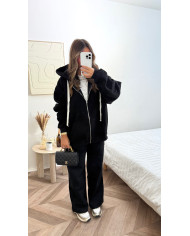 Pantalon jogging sweat Gris