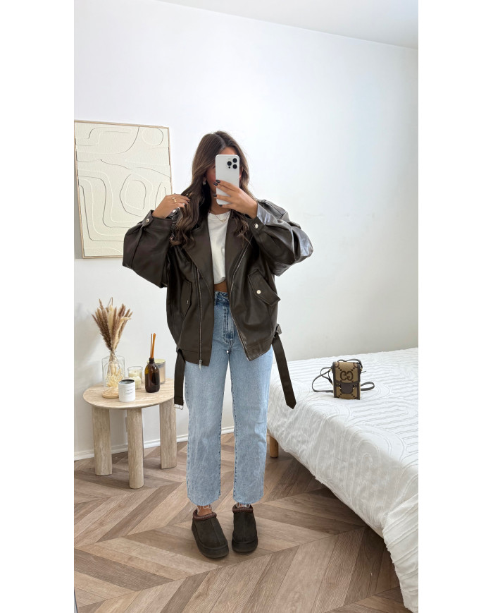 Veste Simili Frankie Choco