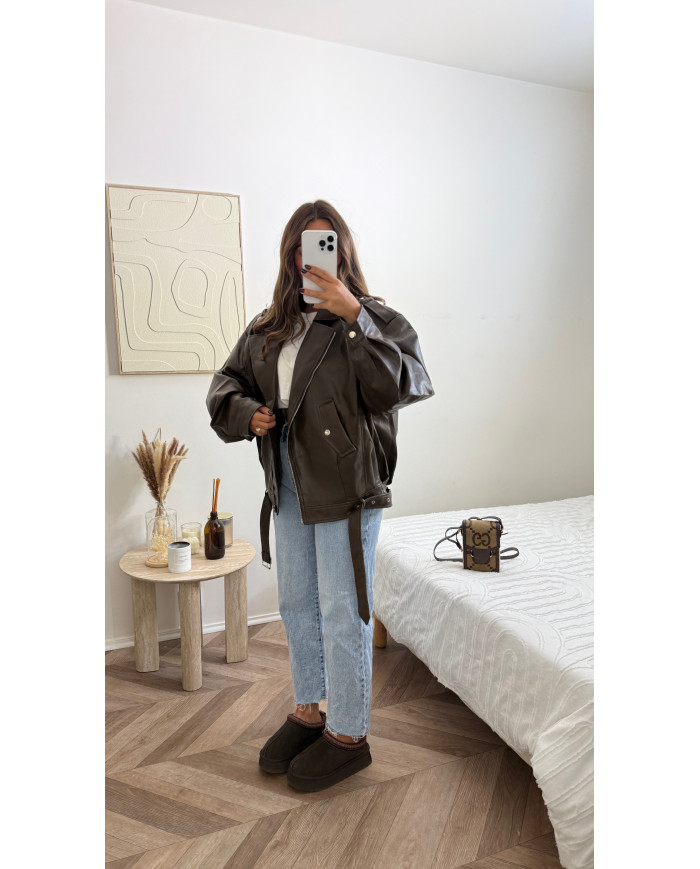 Veste Simili Frankie Choco