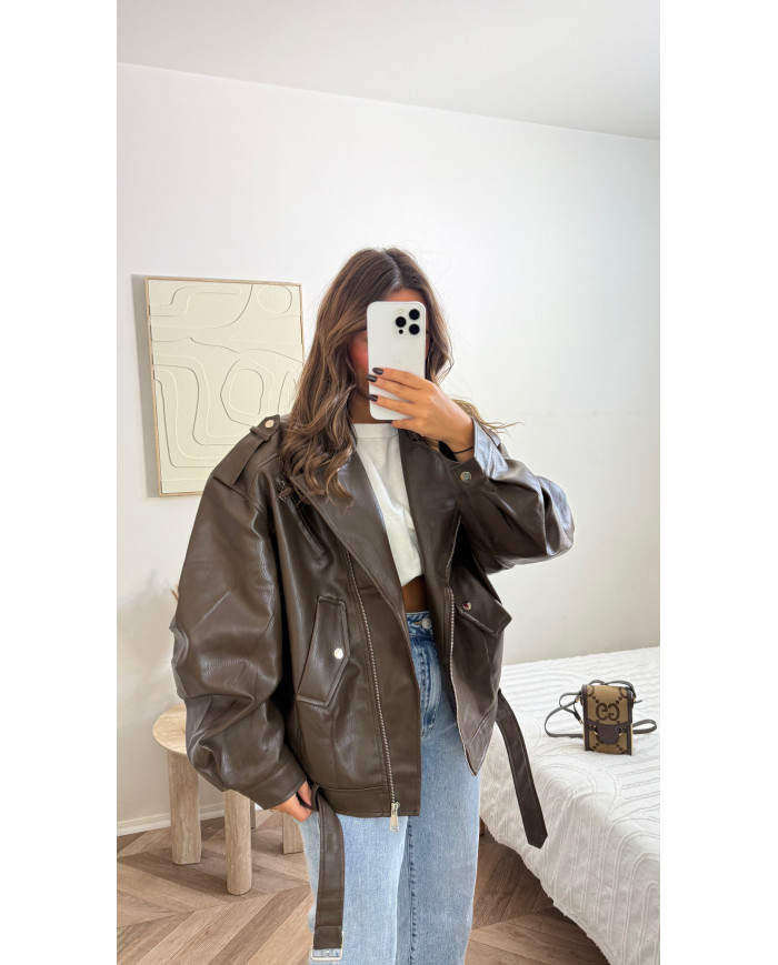 Veste Simili Frankie Choco