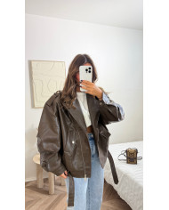 Veste Simili Frankie Choco