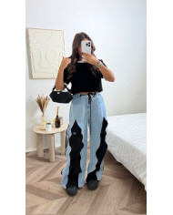 Jupe bûcheron marron