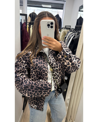 Veste bombers Léopard Veste bombers Léopard