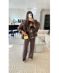 Jean BOY bleu poche beige