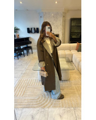 Trench long imperméable Choco & carraux