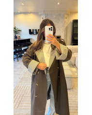 Trench long imperméable Choco & carraux