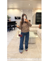 Doudoune sans manches réversible noir & grise