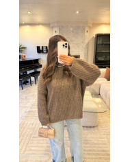 Pull Cocon Taupe
