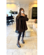 Blazer Brown Surpiqué