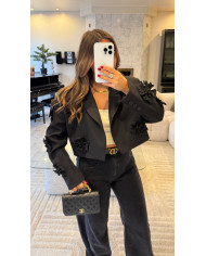 Cardigan maille oversize Écru