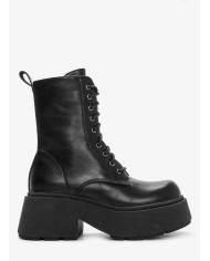 Bottines à lacets Noir