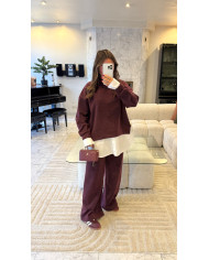 Ensemble Cocon chemise intégré Choco