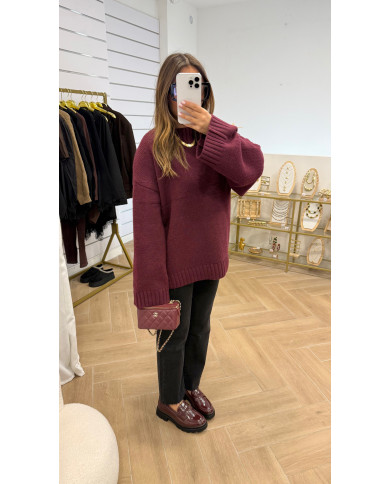 Pull Alys Bordeaux