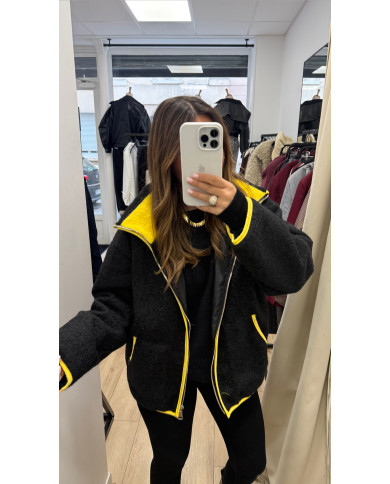 Gilet Noir dupe Z Jaune