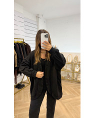 Cardigan à capuche Choco