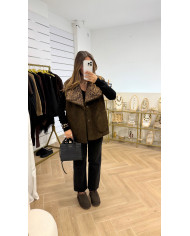 Cardigan à capuche noir