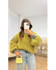 Doudoune Oversize col Fourrure noir