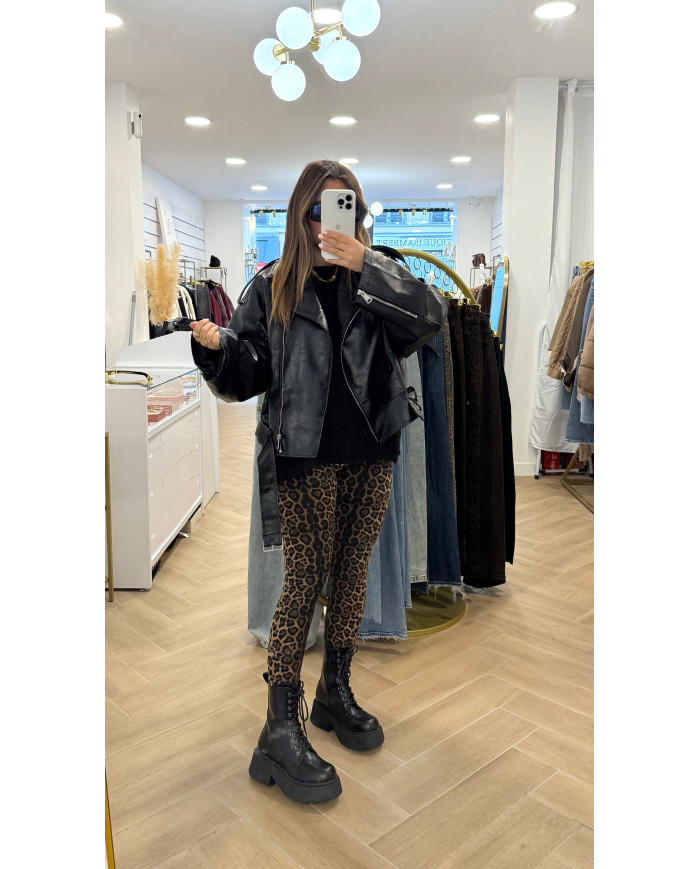 Leggins léopard