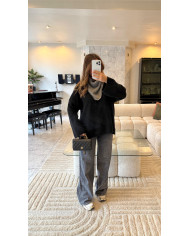 Manteaux trench gris avec laine