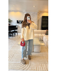 Fourrure léopard col Choco