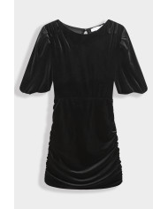 Robe Courte velours noir